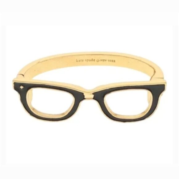 VINTAGE & RARE KATE SPADE BRAD GORESKI LOOKOUT EYEGLASS BANGLE - Picture 2 of 8